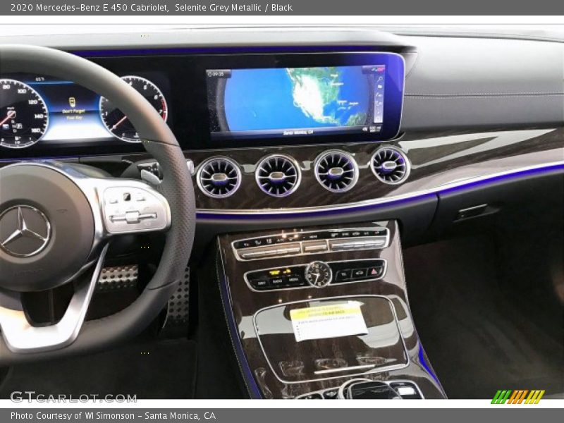 Controls of 2020 E 450 Cabriolet