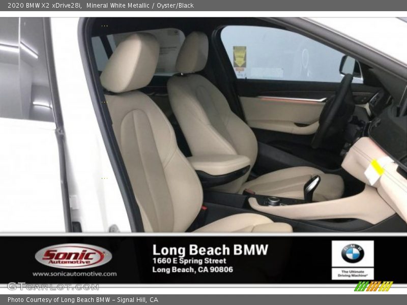 Mineral White Metallic / Oyster/Black 2020 BMW X2 xDrive28i