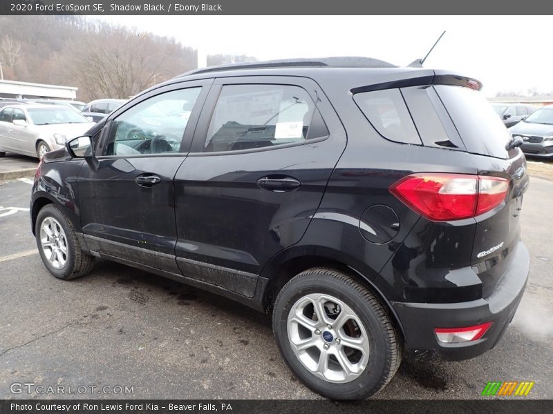 Shadow Black / Ebony Black 2020 Ford EcoSport SE