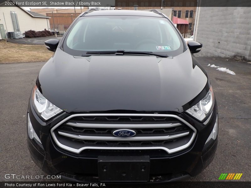 Shadow Black / Ebony Black 2020 Ford EcoSport SE