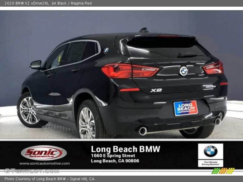 Jet Black / Magma Red 2020 BMW X2 xDrive28i
