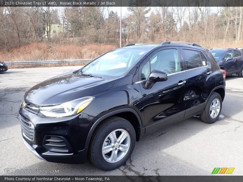 Mosaic Black Metallic / Jet Black 2020 Chevrolet Trax LT AWD