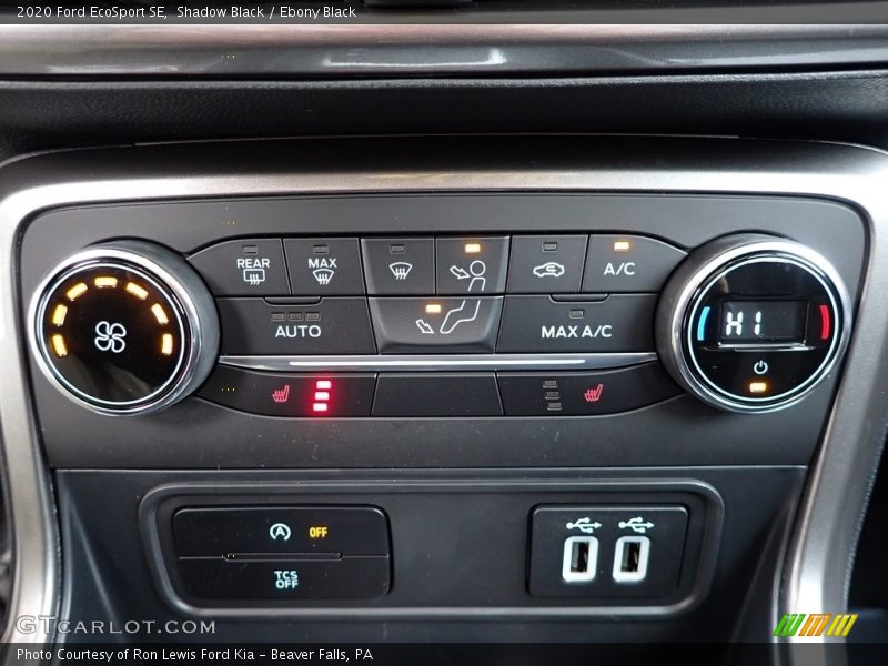 Shadow Black / Ebony Black 2020 Ford EcoSport SE