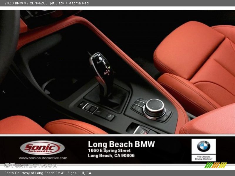 Jet Black / Magma Red 2020 BMW X2 xDrive28i