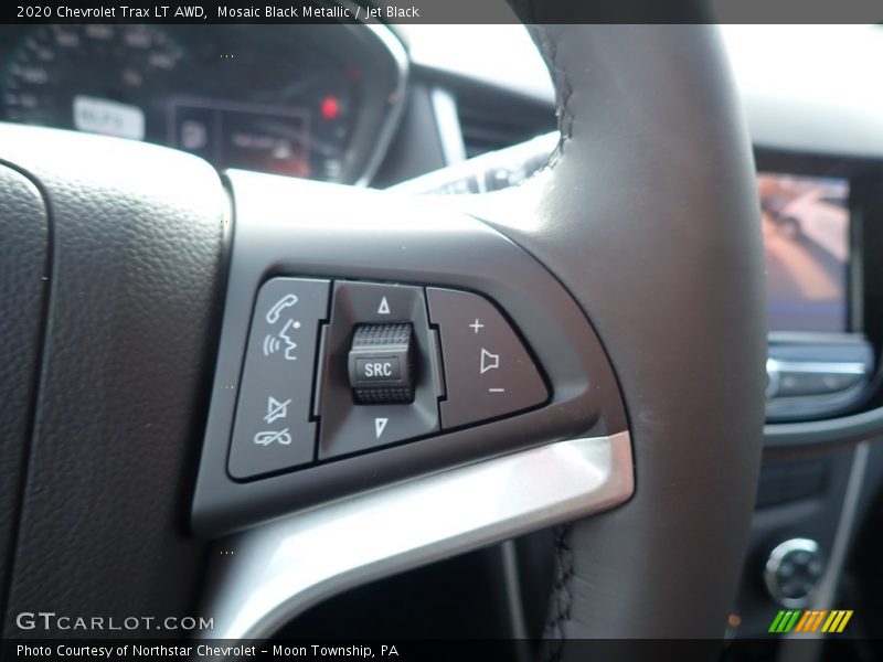 Mosaic Black Metallic / Jet Black 2020 Chevrolet Trax LT AWD