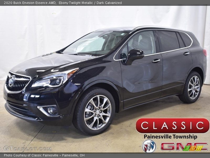 Ebony Twilight Metallic / Dark Galvanized 2020 Buick Envision Essence AWD