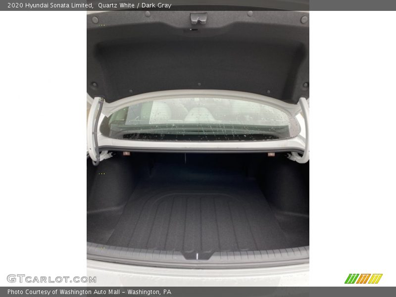 Quartz White / Dark Gray 2020 Hyundai Sonata Limited