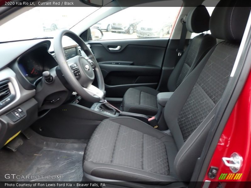 Currant Red / Black 2020 Kia Rio LX