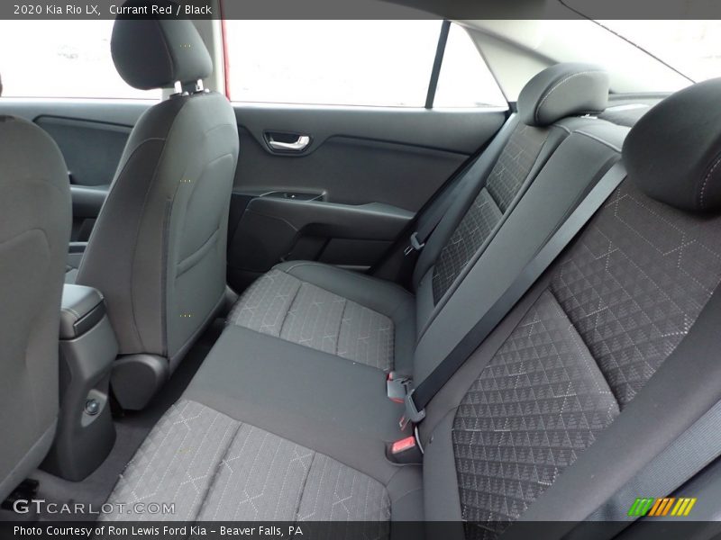 Currant Red / Black 2020 Kia Rio LX