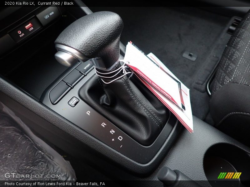 Currant Red / Black 2020 Kia Rio LX