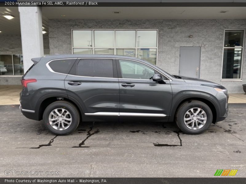 Rainforest / Black 2020 Hyundai Santa Fe SEL AWD