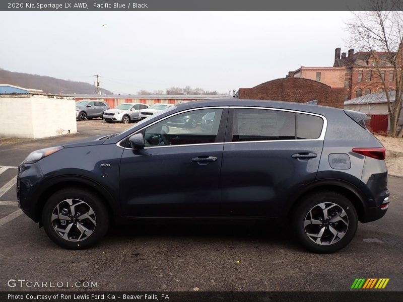 Pacific Blue / Black 2020 Kia Sportage LX AWD