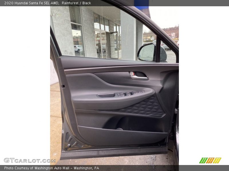 Rainforest / Black 2020 Hyundai Santa Fe SEL AWD
