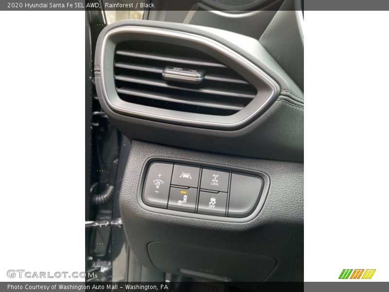Rainforest / Black 2020 Hyundai Santa Fe SEL AWD