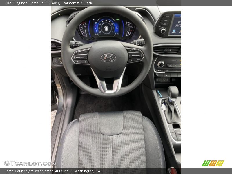 Rainforest / Black 2020 Hyundai Santa Fe SEL AWD
