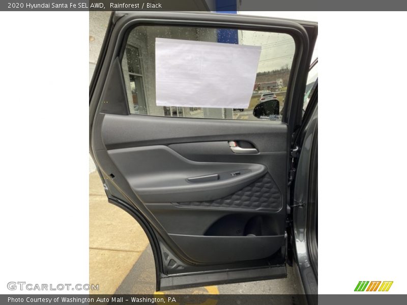 Rainforest / Black 2020 Hyundai Santa Fe SEL AWD