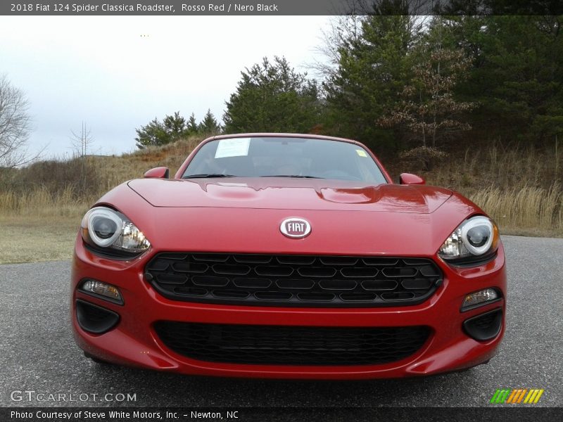 Rosso Red / Nero Black 2018 Fiat 124 Spider Classica Roadster