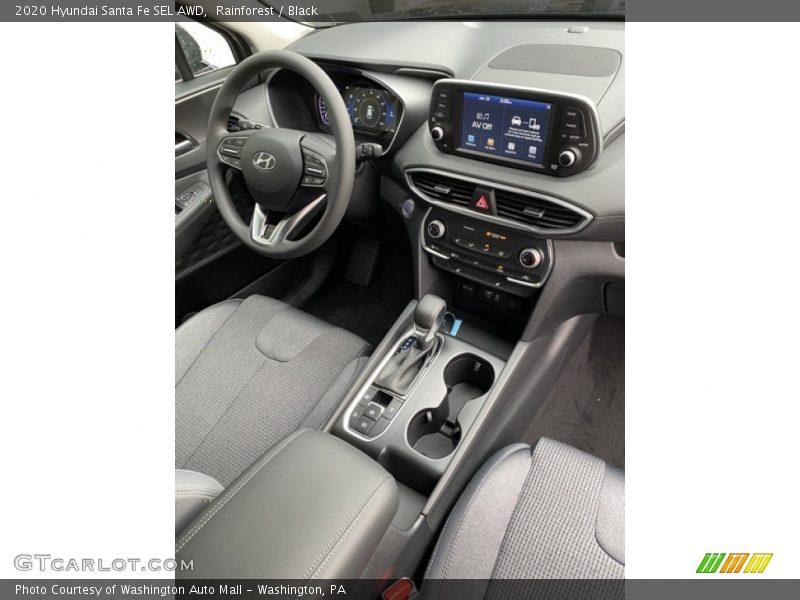 Rainforest / Black 2020 Hyundai Santa Fe SEL AWD