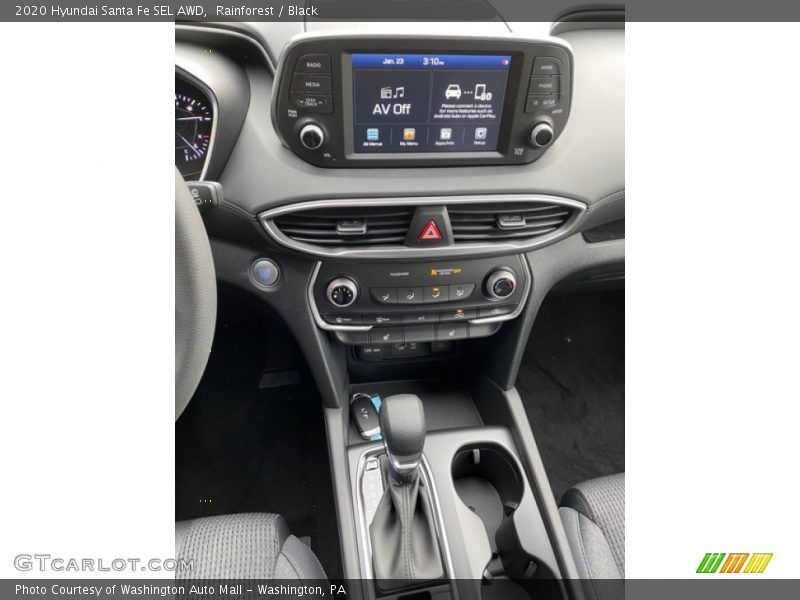 Rainforest / Black 2020 Hyundai Santa Fe SEL AWD