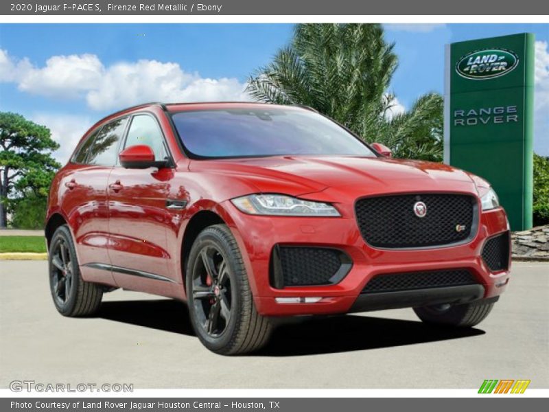 Firenze Red Metallic / Ebony 2020 Jaguar F-PACE S