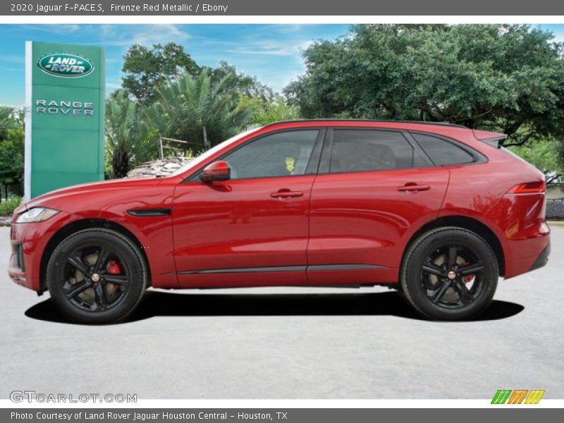 Firenze Red Metallic / Ebony 2020 Jaguar F-PACE S