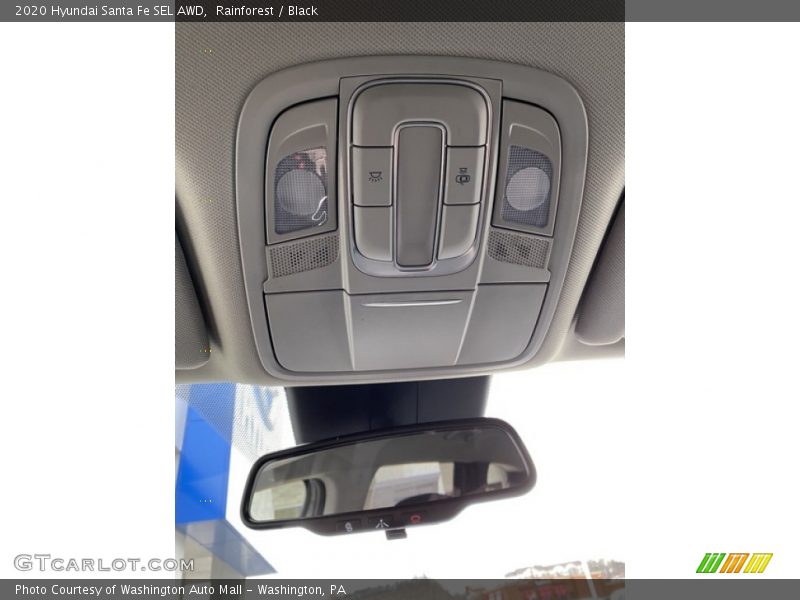 Rainforest / Black 2020 Hyundai Santa Fe SEL AWD