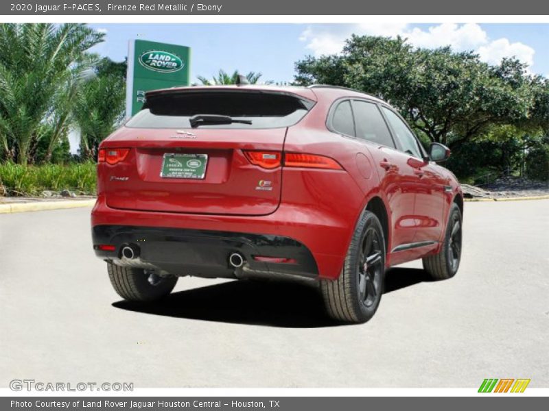 Firenze Red Metallic / Ebony 2020 Jaguar F-PACE S