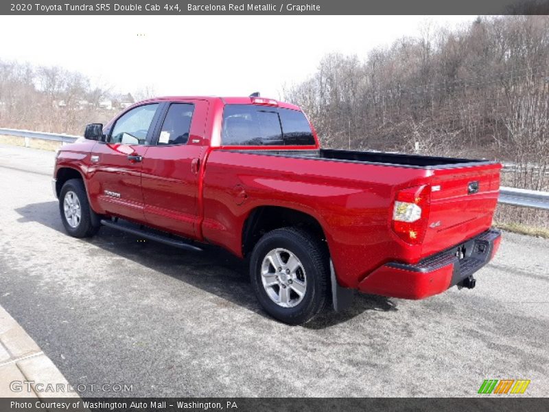 Barcelona Red Metallic / Graphite 2020 Toyota Tundra SR5 Double Cab 4x4