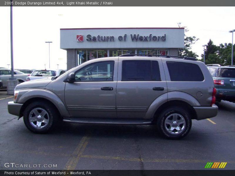 Light Khaki Metallic / Khaki 2005 Dodge Durango Limited 4x4