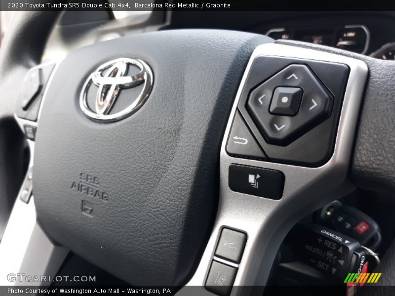 Barcelona Red Metallic / Graphite 2020 Toyota Tundra SR5 Double Cab 4x4