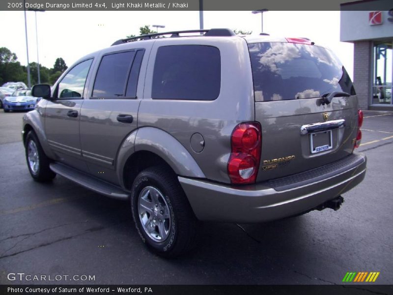 Light Khaki Metallic / Khaki 2005 Dodge Durango Limited 4x4