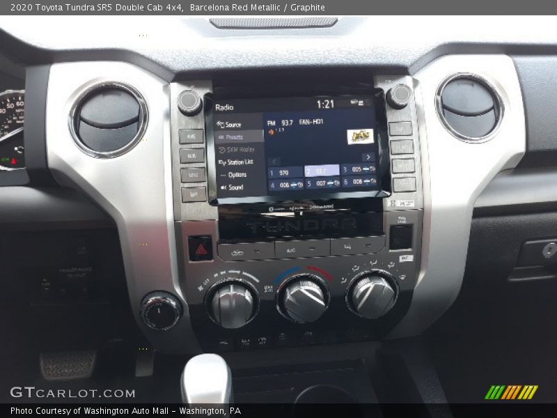 Barcelona Red Metallic / Graphite 2020 Toyota Tundra SR5 Double Cab 4x4