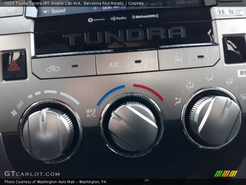 Barcelona Red Metallic / Graphite 2020 Toyota Tundra SR5 Double Cab 4x4