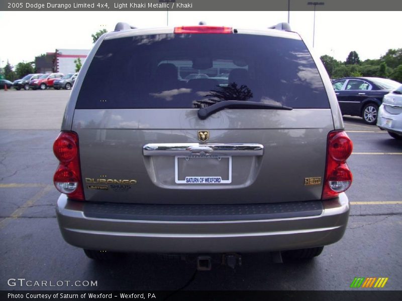 Light Khaki Metallic / Khaki 2005 Dodge Durango Limited 4x4