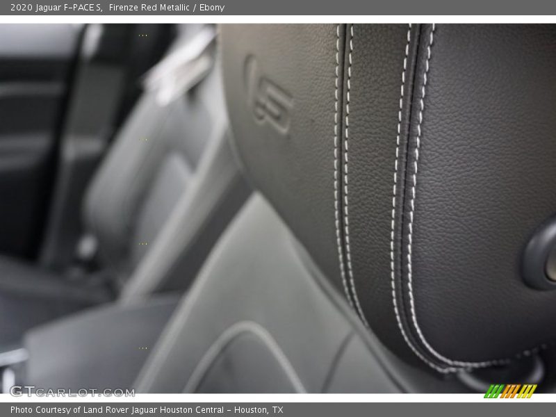 Firenze Red Metallic / Ebony 2020 Jaguar F-PACE S