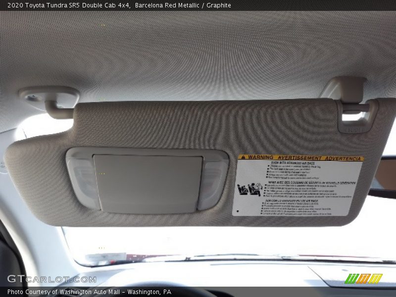 Barcelona Red Metallic / Graphite 2020 Toyota Tundra SR5 Double Cab 4x4