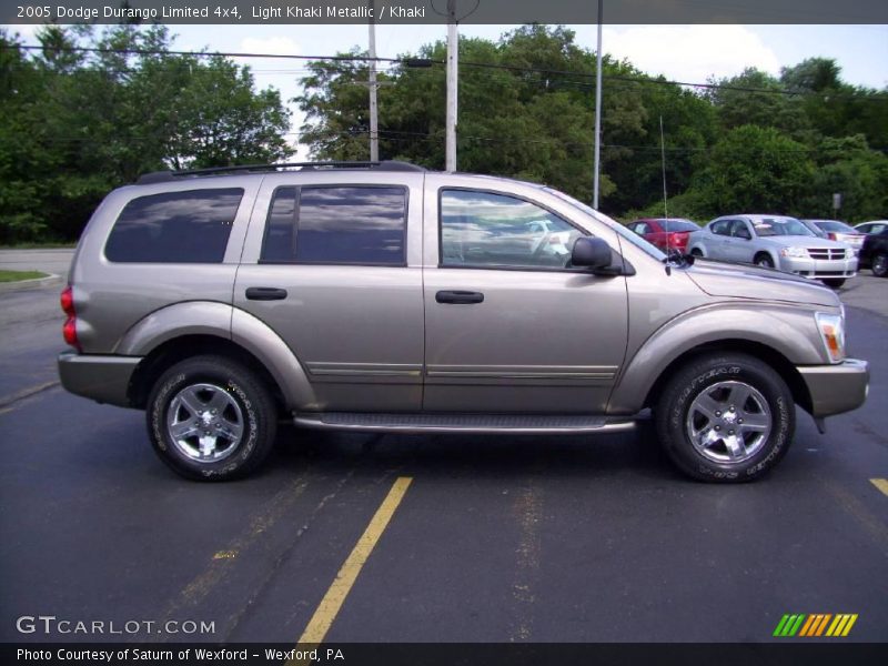 Light Khaki Metallic / Khaki 2005 Dodge Durango Limited 4x4