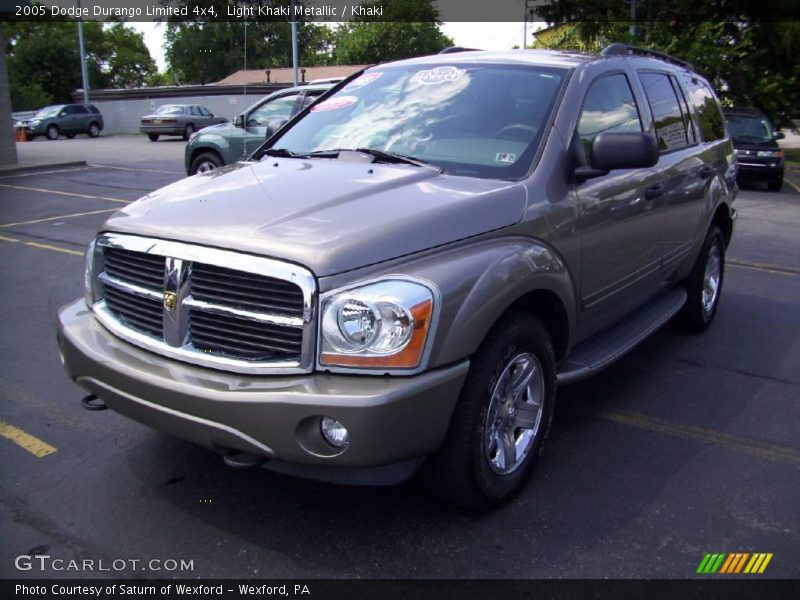 Light Khaki Metallic / Khaki 2005 Dodge Durango Limited 4x4
