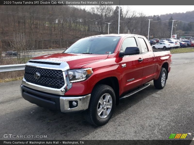 Barcelona Red Metallic / Graphite 2020 Toyota Tundra SR5 Double Cab 4x4