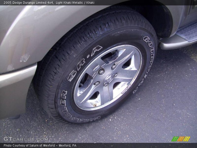 Light Khaki Metallic / Khaki 2005 Dodge Durango Limited 4x4