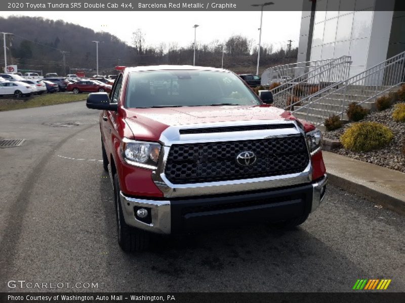 Barcelona Red Metallic / Graphite 2020 Toyota Tundra SR5 Double Cab 4x4