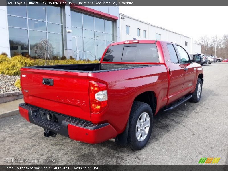 Barcelona Red Metallic / Graphite 2020 Toyota Tundra SR5 Double Cab 4x4