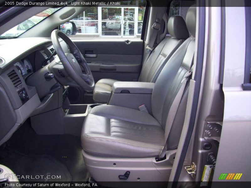 Light Khaki Metallic / Khaki 2005 Dodge Durango Limited 4x4