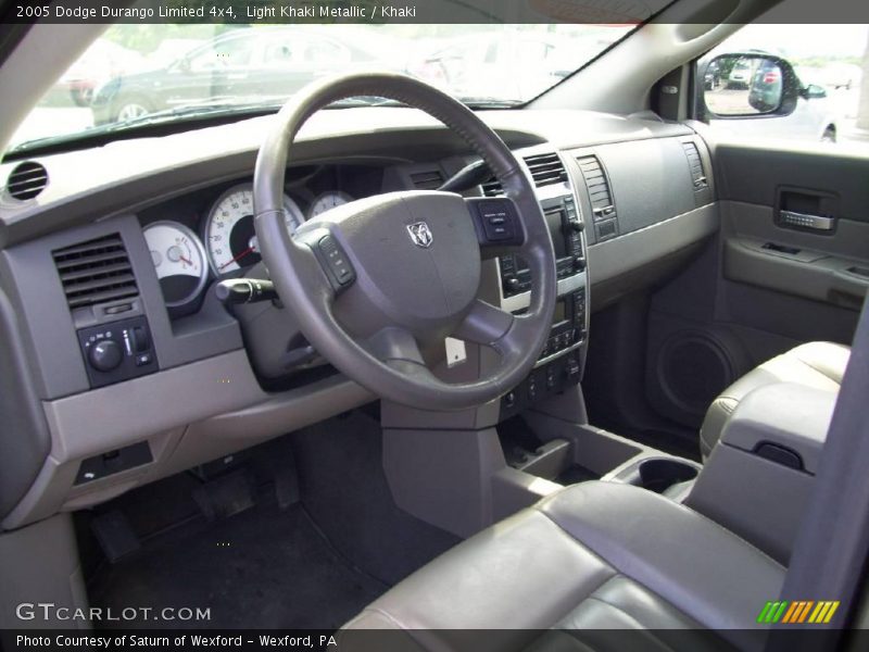 Light Khaki Metallic / Khaki 2005 Dodge Durango Limited 4x4
