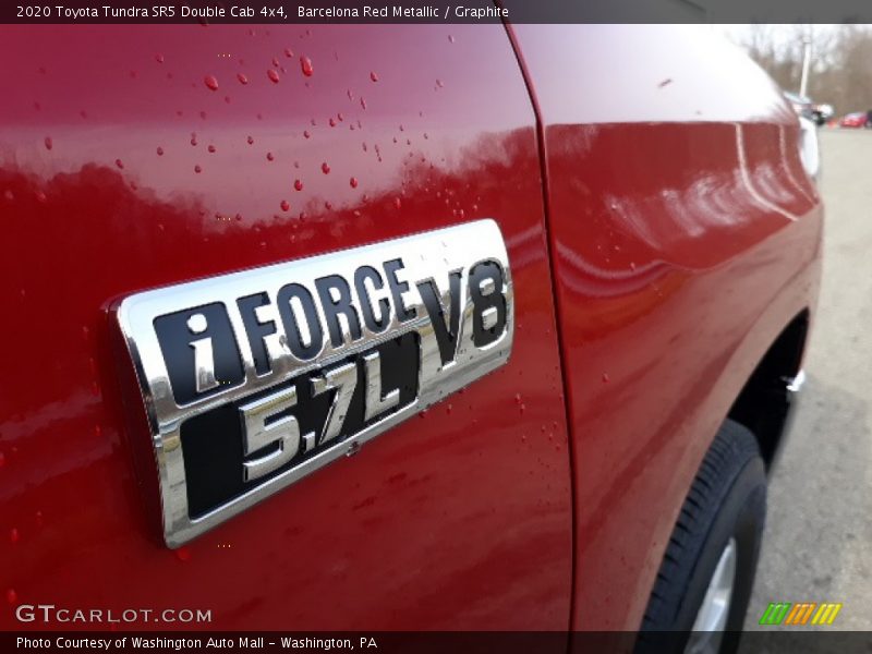 Barcelona Red Metallic / Graphite 2020 Toyota Tundra SR5 Double Cab 4x4