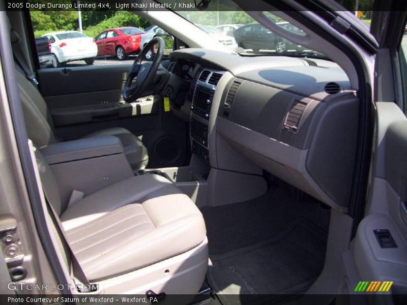 Light Khaki Metallic / Khaki 2005 Dodge Durango Limited 4x4