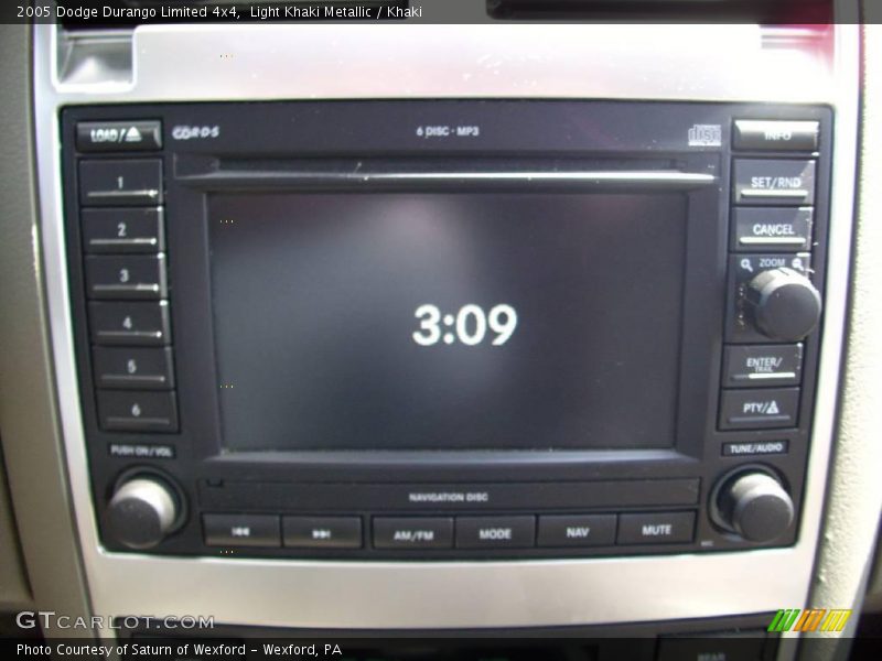 Light Khaki Metallic / Khaki 2005 Dodge Durango Limited 4x4
