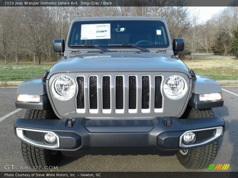 Sting-Gray / Black 2020 Jeep Wrangler Unlimited Sahara 4x4