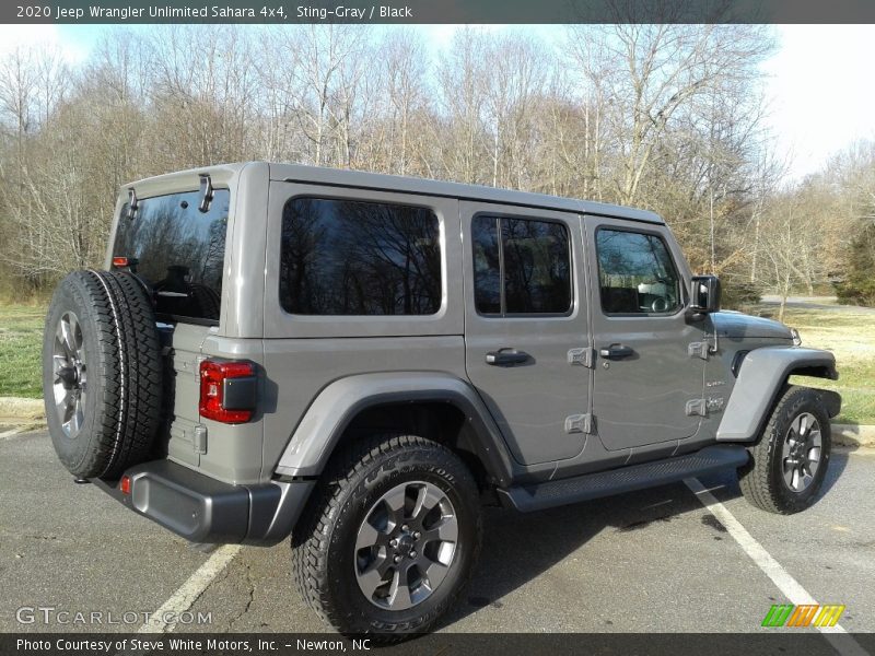 Sting-Gray / Black 2020 Jeep Wrangler Unlimited Sahara 4x4