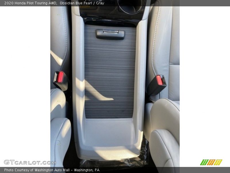 Obsidian Blue Pearl / Gray 2020 Honda Pilot Touring AWD